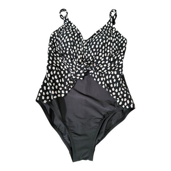 Magicsuit Pebble Print Saki One Piece Swimsuit Wire-Free Adjustable Straps Sz 16 - Picture 7 of 11